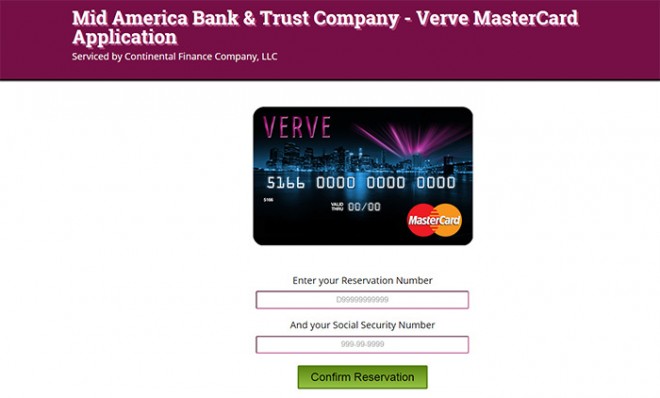 Apply For A Verve Card